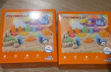 Polymer Clay Set Non-Stick Multicolor Ages 3+...