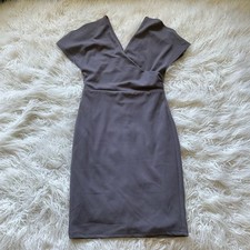 Lulu's Slouchy Sleeve Open Shoulder Sheath Dress
