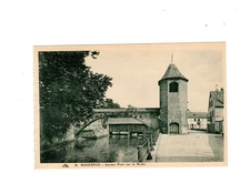 Postcard postcard 67 Bas-Rhin: Haguenau, old bridge over the Moder