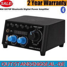 MA12070P Bluetooth Digital Power Amplifier 68W 68W HiFi MP3 Music Player os12