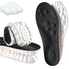 2 Pairs Steppers Insoles for Men Women, Cloud Like Massage Insole, Men's Comf...