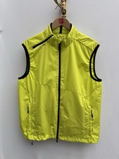 RLX Ralph Lauren Herren Softshell Weste High Vis Gelb Zip Weste Golf Herren Large