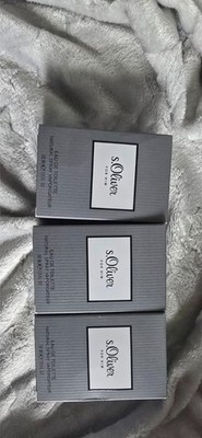 3 mal - s.Oliver FOR HIM 30 ml Eau de Toilette EdT Spray for man