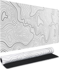 Large Mouse Pad, Water Resist Extra Gaming Large Mousepad with Stitched Edges, 3