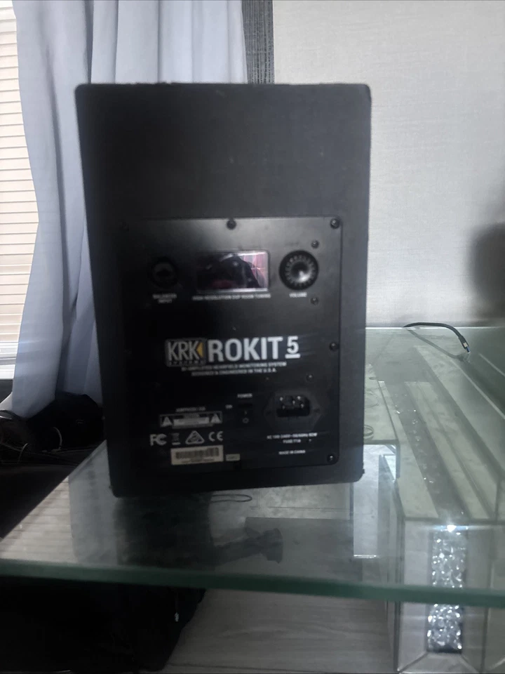 KRK Systems Rokit 5 Studio Monitor Speaker Amplifier with Power Cord - Image 4 of 4