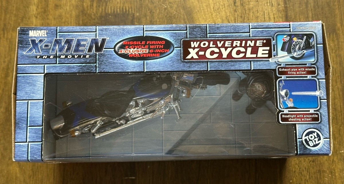 Wolverine X-cycle & Figure Marvel X-men The Movie by Toy Biz Item