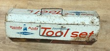 vintage Handy Andy Journeyman tool set metal box by Blue Diamond / Skil-Craft