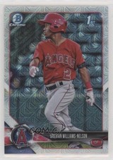 2018 Bowman Draft Chrome Asia Mojo Refractor Drevian Williams-Nelson #BDC-77 e5r