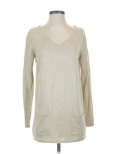 St. John's Bay Women Ivory Long Sleeve Top S