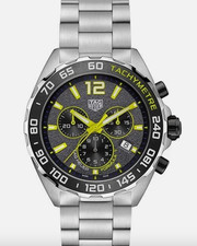 Tag Heuer CAZ101AG.BA0842 Formula 1 Chronograph Black Quartz Watch Box & Papers