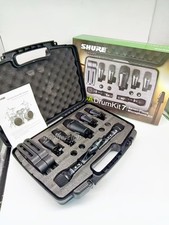 Drumkit7 Shure PGA Complete Drum Microphone Kit free shipping good Brand NEW