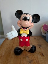 Vintage Disney Park 10 Ceramic Mickey Mouse Ornament Figurine