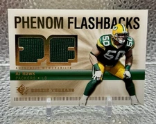 2007 SP Rookie Threads AJ Hawk PATCH Phenom Flashbacks #PHF-AH