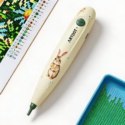 ARTDOT Diamond Art Pen Vacuum Electric Wireless Diamond Painting Pen Accessories