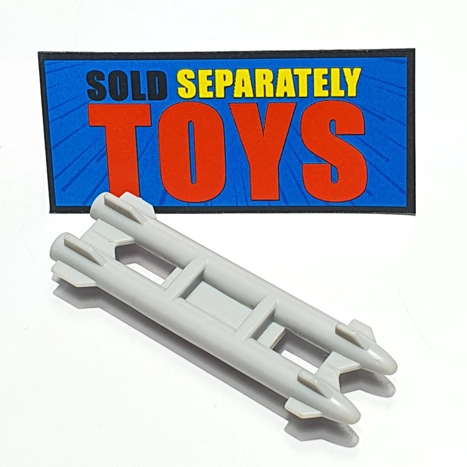 Transformers Crossovers Iron Man DOUBLE MISSILE weapon accessory original part - Image 4 of 4