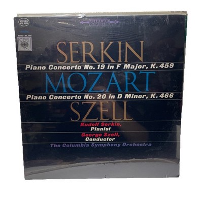  MOZART- Piano Concerto No19/20 LP SERKIN/ SZELL  CBS NEU Sealed  MS 6534