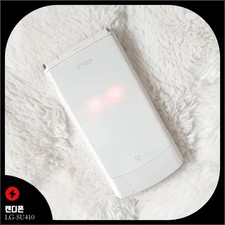 LG-SU410 Candy Phone White Flip Phone 3G