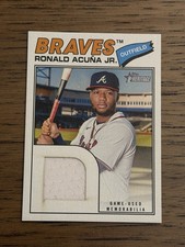 2026 Topps Heritage - Clubhouse Collection Relics Ronald Acuña Jr. #CCR-RA