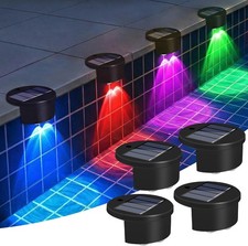 4 Pack Solar Pool Lights for above Ground Pools, Swimming Inground Pool LED Ligh