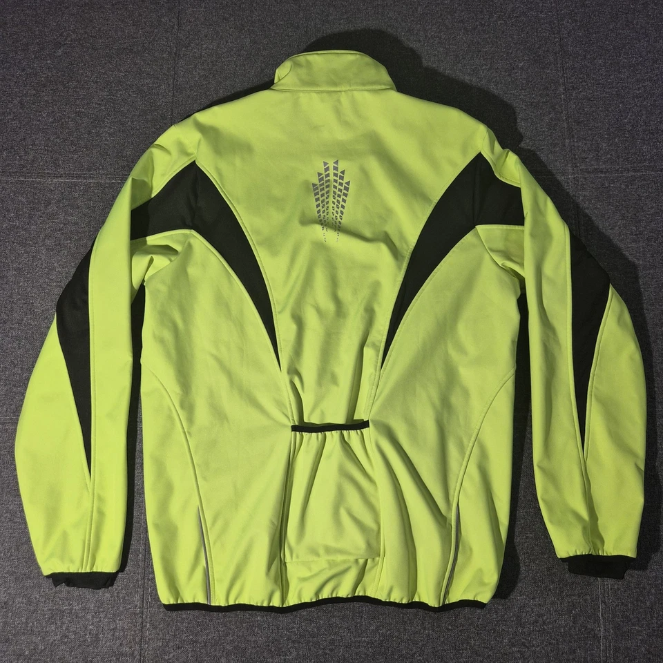 ARSUXEO Winter Warm UP Thermal Softshell Cycling Jacket Windproof Waterproof 2XL - Image 2 of 4