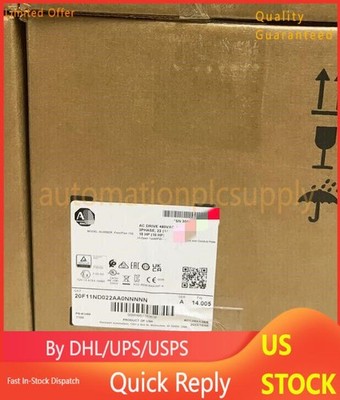 New in box 20F11ND022AA0NNNNN Powerflex 753 VFD Variable Drive 15hp