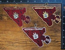 Menawngihella Lodge 550 Endowment Gold Silver Bronze X8 X9 X10 OA Patch Set /100