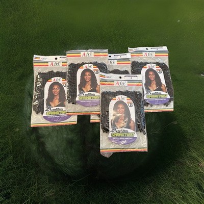 African Naptural Nubian Spring  Crochet Loop Color 4,  Hair. 4-packs. New Packs