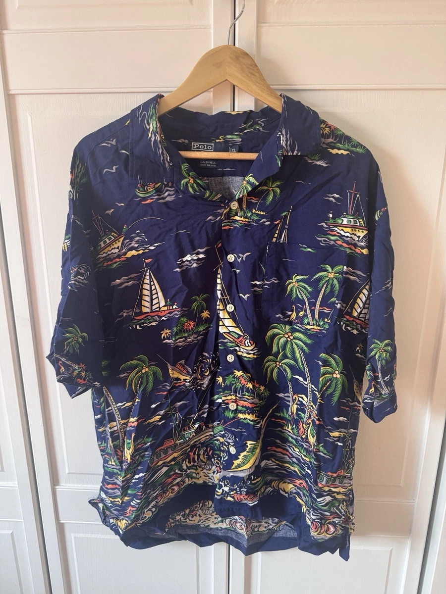 Polo Ralph Lauren Floral Regular Size XL Casual Button-Down Shirts