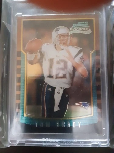 2000 Bowman Chrome - Tom Brady #236 (RC) NM Not Graded But Gradeable