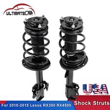 Set 2 Front Struts Shocks For 10-15 Lexus Rx350 Rx450h 10-13 Toyota Highlander