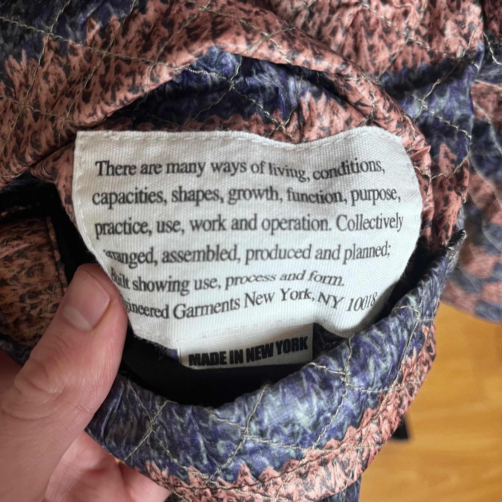 Engineered Garments Wool Reversible Jacket Sz M P… - image 11