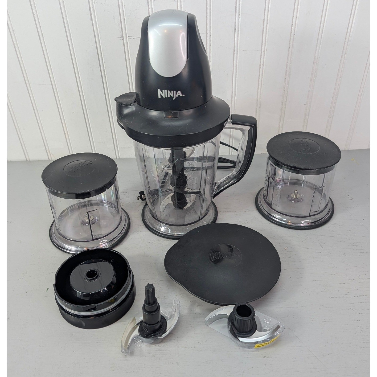 Ninja Prep Professional Food Chopper Processor Mini Blender w/ Accessories