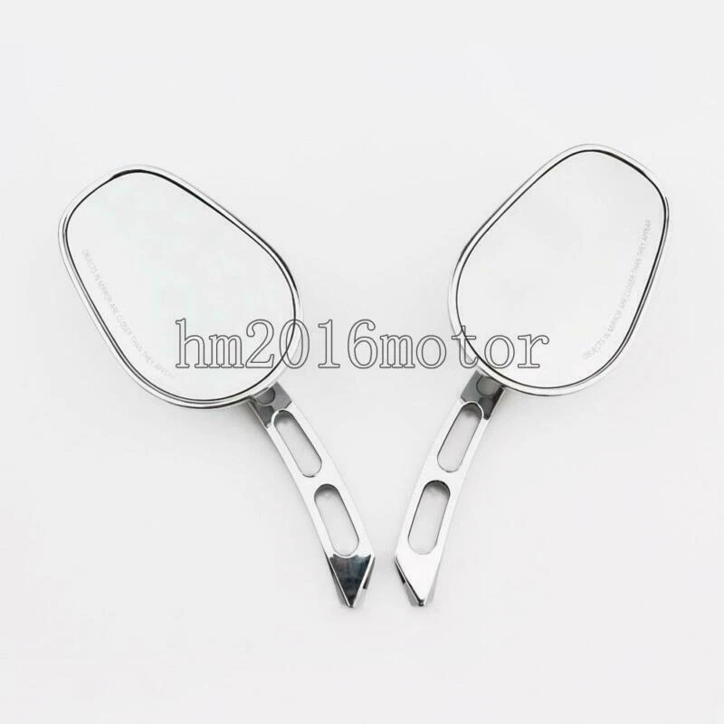 Chrome Auminum Mirrors for Yamaha Road Star Warrior Midnight XV1600 XV1700 NEW - Image 3 of 4