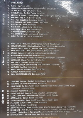 Lagan Lagi Bollywood Sufi Songs Audio CD (Set Of 3)