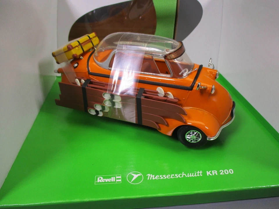 AX217 REVELL 1/18 1:18 MESSERSCHMITT KR200 REF 08969 ORANGE - Photo 3/4