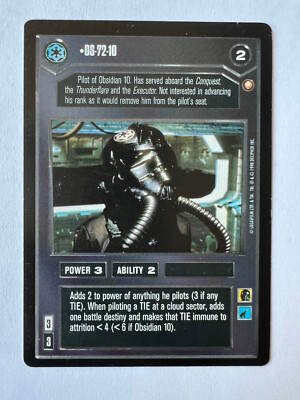 Decipher Star Wars CCG Special Edition OS-72-10 BB DS SWCCG LP/NM
