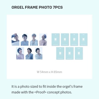 BTS Official Merch box #11 Orgel PC Full set RM JIN SUGA J-HOPE