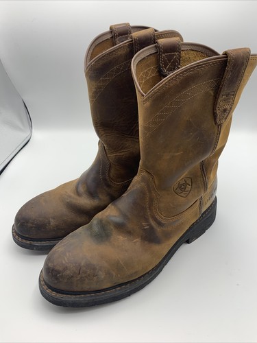 Ariat Sierra Steel Toe Boots Men's 10D 