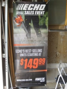 ECHO BANNER, 2018 NATIONAL SALES EVENT "Echo's best selling units"