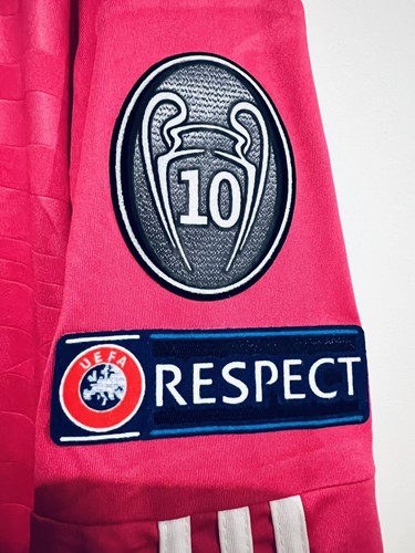 Real Madrid Jersey 2014-15 Away Long Sleeves Men’s Shirt No.7 Ronaldo Size XXL - Picture 6 of 11