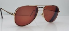 Vintage Charmant Gold Pilot Metal Sunglasses FRAMES ONLY