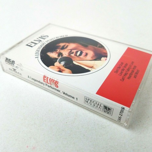 Elvis A Legendary Performer Volume 1 (Cassette 1989 BMG) - Imagen 3 de 3