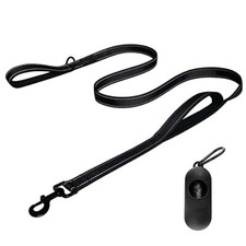 Dog Leash, Heavy Duty Dog Leash, Leashes for Large Breed Dogs 72 Inch6FT Black
