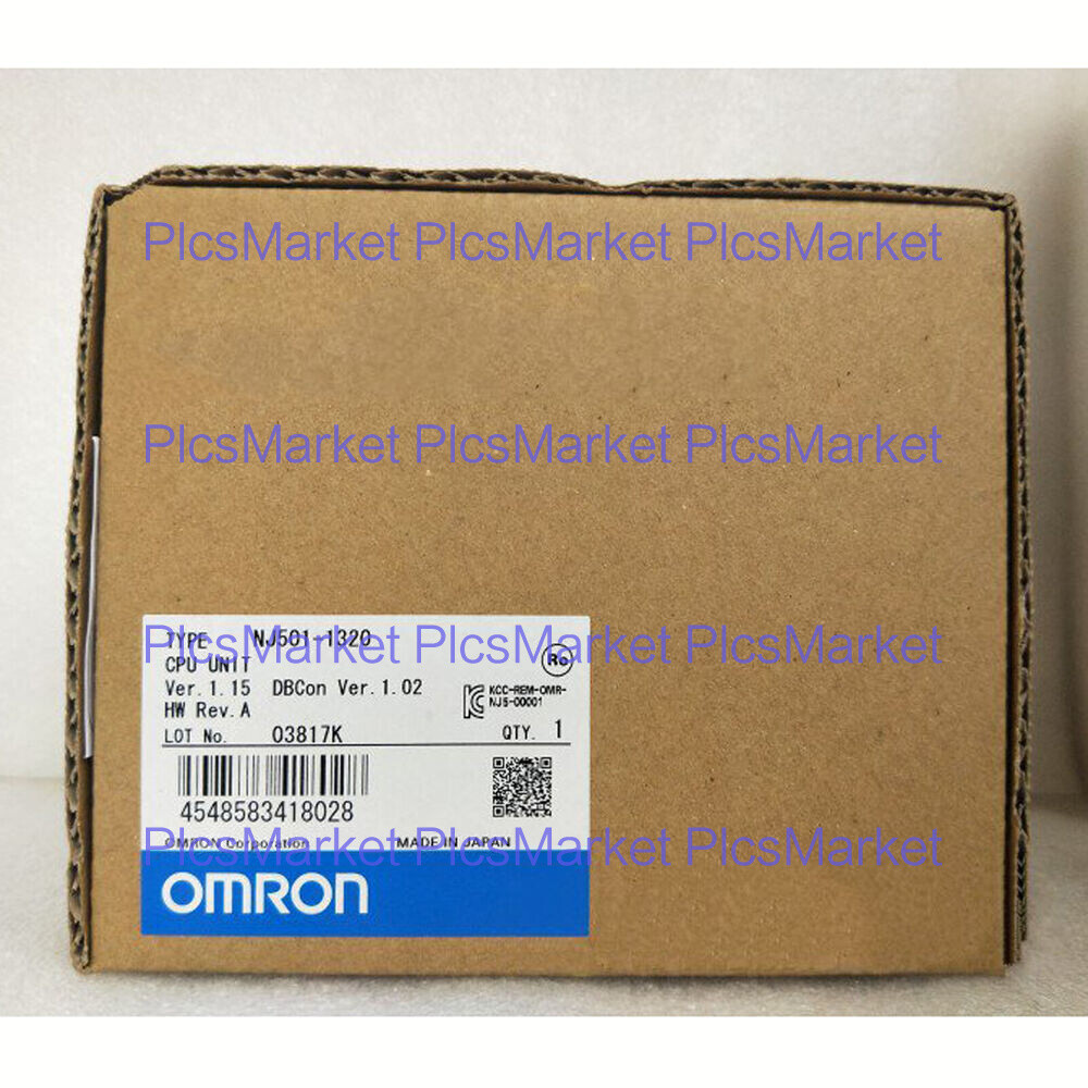 NEW Omron CPU Controller unit NJ501-1320 NJ501-1320 1 year