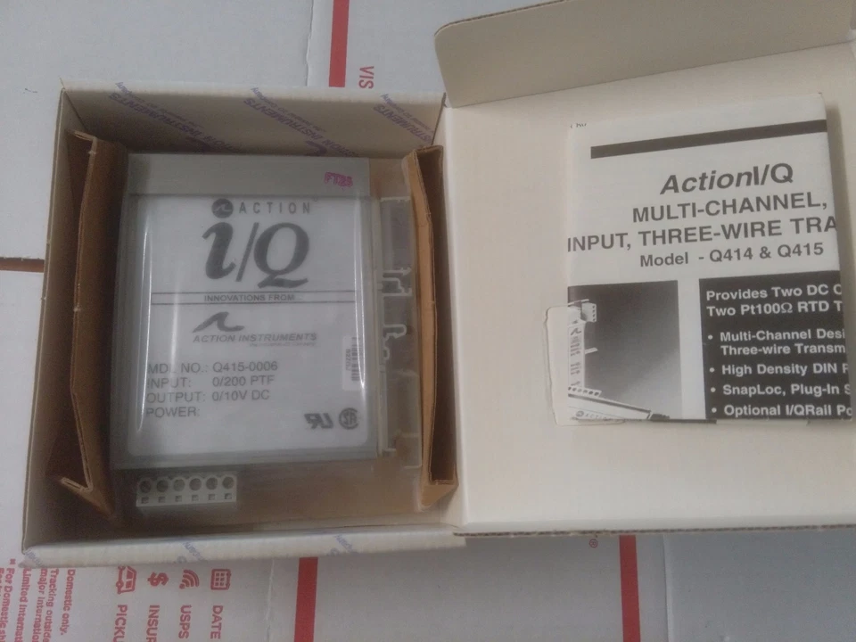 ACTION INSTRUMENTS Q415-0006 IQ SIGNAL CONDITIONER , NEW , 60 DAY WARRANTY - Image 2 of 3