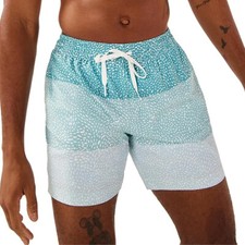Chubbies The Whale Sharks 5.5'' Classic Swim Trunks, Teal,XX-Large X 5.5"Inseam