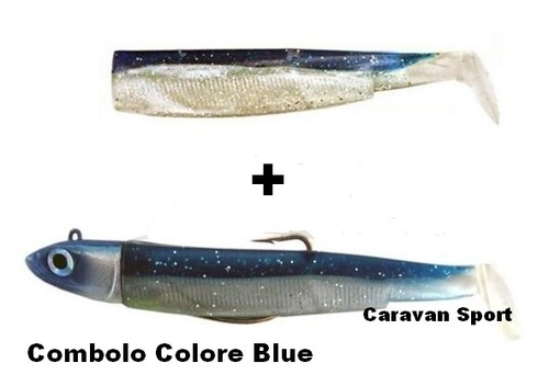 FIIISH BLACK MINNOW COMBO 120 N 3 KÜNSTLICH SILIKON KÖDER SPINNKANTE - Bild 4 von 20