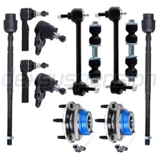 12x For 2000-2011 Chevrolet Impala Front Lower Ball joint Wheel Hub Bearing Kit