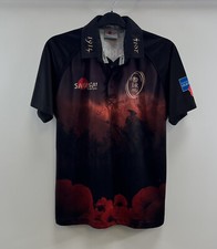 British Army Remembrance Shirt Rugby Shirt 2014 Adults Small Samurai F741