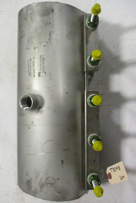 ROMAC SS1 Full Circle Tapped Repair Clamp 6'' (7.06-7.46 OD) x 20'' long x 1'' NPT